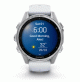 fēnix 8 – 43 mm, AMOLED - Silver with Whitestone Silicone Band - 010-02903-00 - Garmin